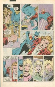 Strona z „Batman” #414. Autorzy: Jim Starlin oraz Jim Aparo. © DC Comics