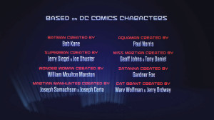 Zrzut z napisów końcowych z kreskówki Young Justice (15 odcinek pierwszego sezonu wyemitowany 21.11.2011) - Bob Kane został wymieniony jako jedyny twórca Batmana.