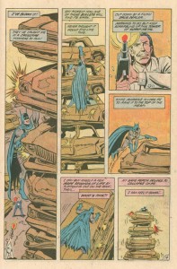 Strona z „Batman” #425. Autorzy: Jim Starlin oraz Jim Aparo. © DC Comics
