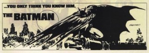 1986 - house ad - Batman Year One 4